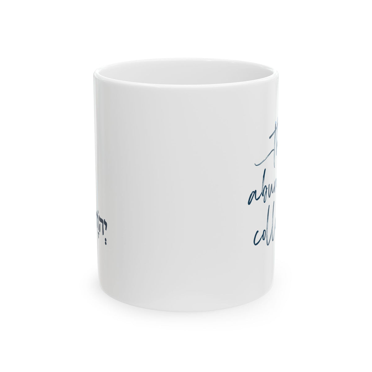Abundance Collective Ceramic Mug: Fill Your Cup with Meaning