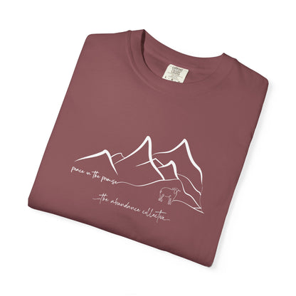 Peace in the Promise: Abraham.Comfort Colors 1717 Tee