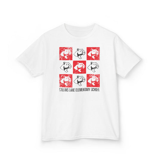 FCS.CLE Spirit Grid | Spirit Wear Gildan 5000B (Youth Tee) | Franklin Co Cougars School Apparel | Franklin County, Kentucky