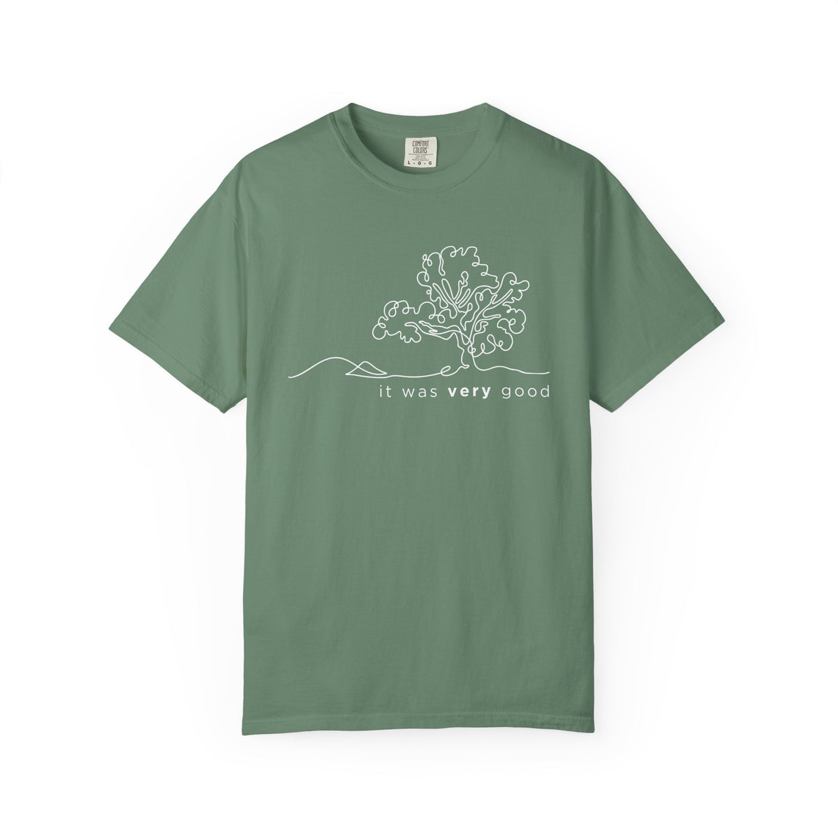 Garden.It Was Very Good - Comfort Colors 1717 Tee
