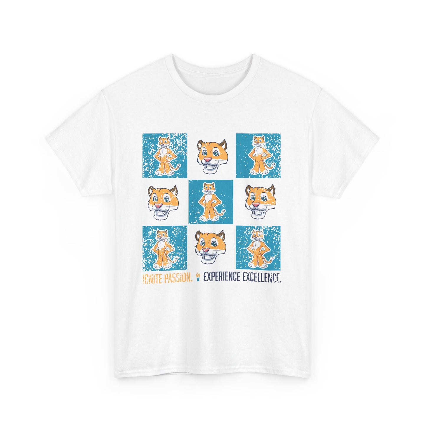 OCS.IgnitePassion.CrestwoodES | Spirit Wear | School Pride Gildan 5000 Tee  | Oldham Co Cougars School Apparel | Oldham County, Kentucky