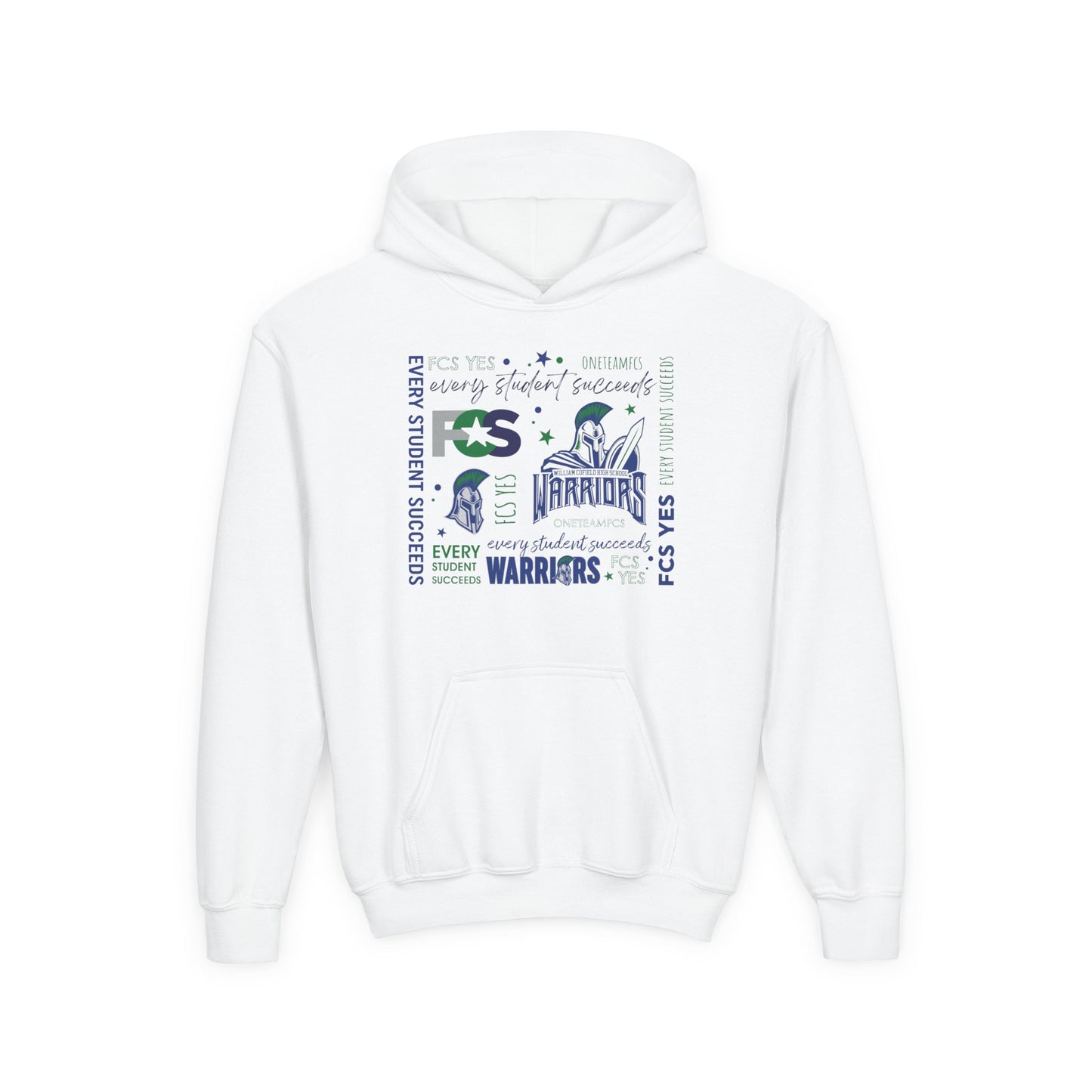FCS Yes! WCHS Gildan 18500B Youth Hoodie