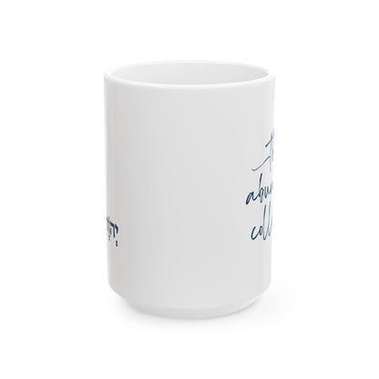 Abundance Collective Ceramic Mug: Fill Your Cup with Meaning