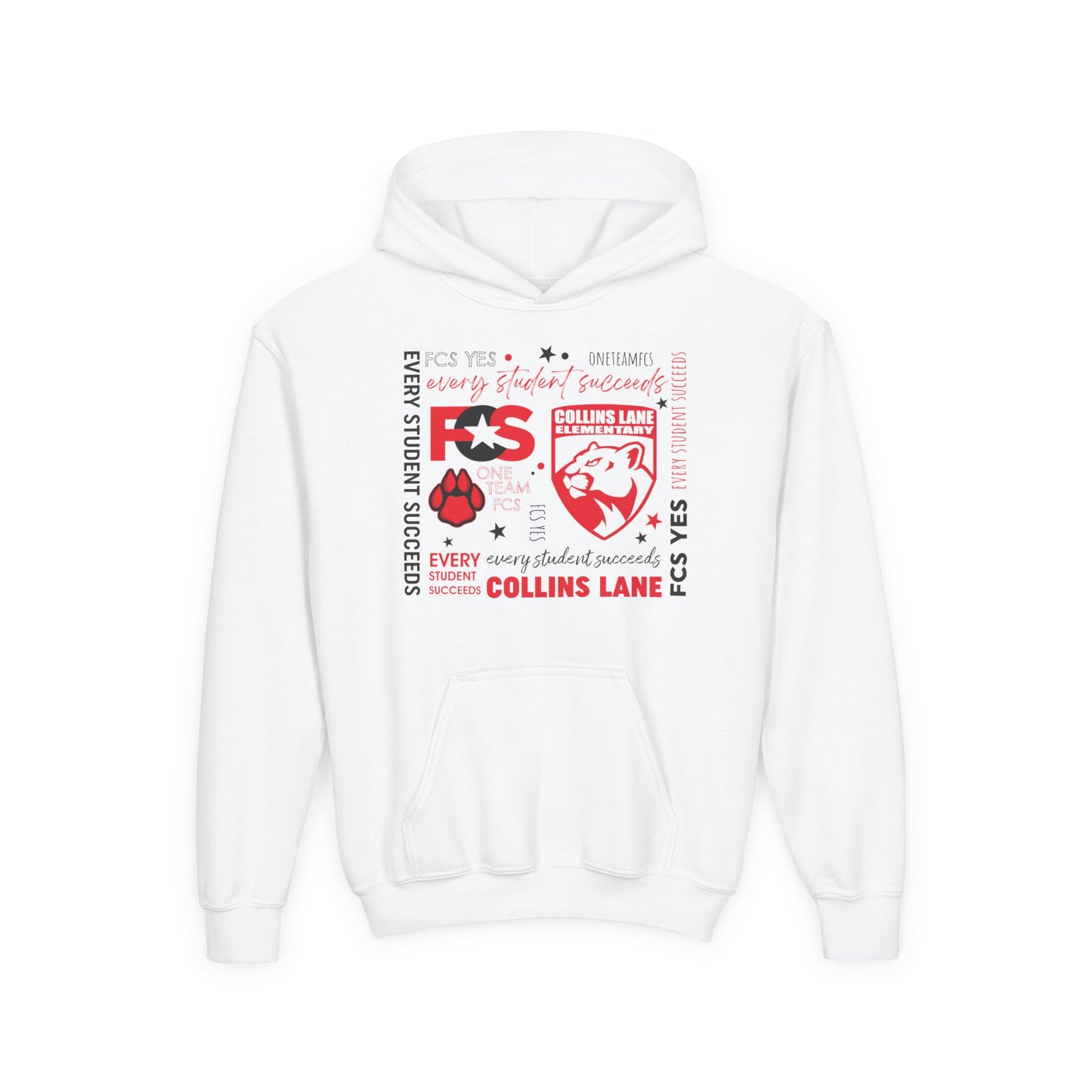 FCS Yes! CLE Gildan 18500B Youth Hoodie