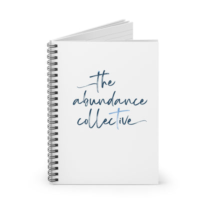 Abundance Collective Spiral Notebook: Capture the Wonder, Steward the Word