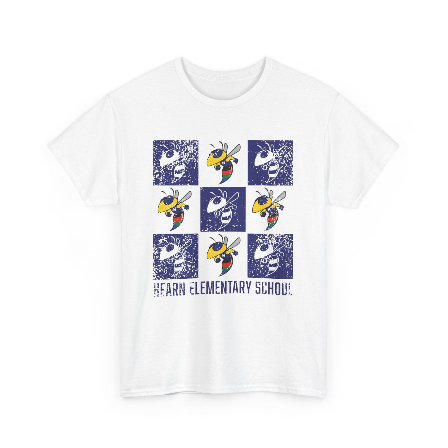 FCS.HES Spirit Grid | Spirit Wear Gildan 5000 Tee | Franklin Co Hornets School Apparel | Franklin County, Kentucky