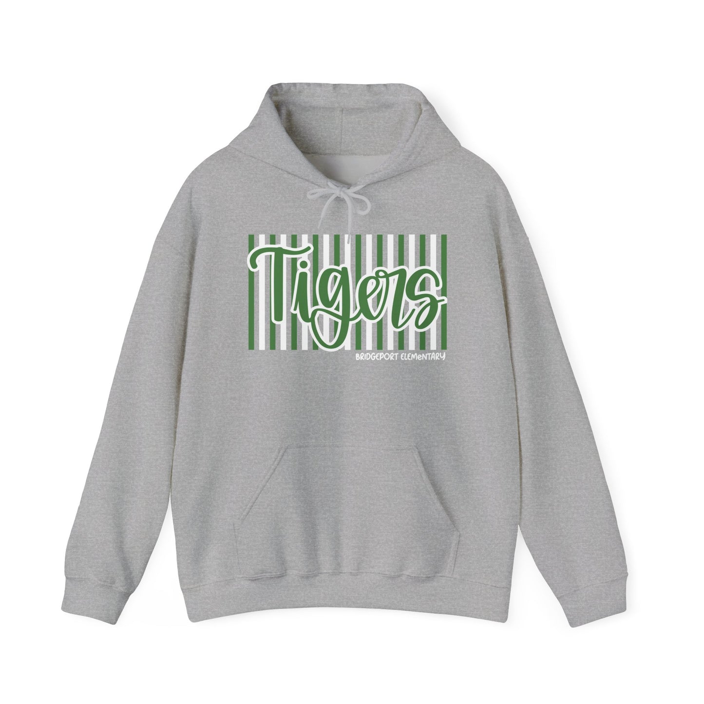 BPE ADULT Unisex Heavy Blend™ Hooded Stripe Sweatshirt