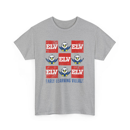 FCS.ELV Spirit Grid | Spirit Wear Gildan 5000 Tee | Franklin Co Eagles School Apparel | Franklin County, Kentucky