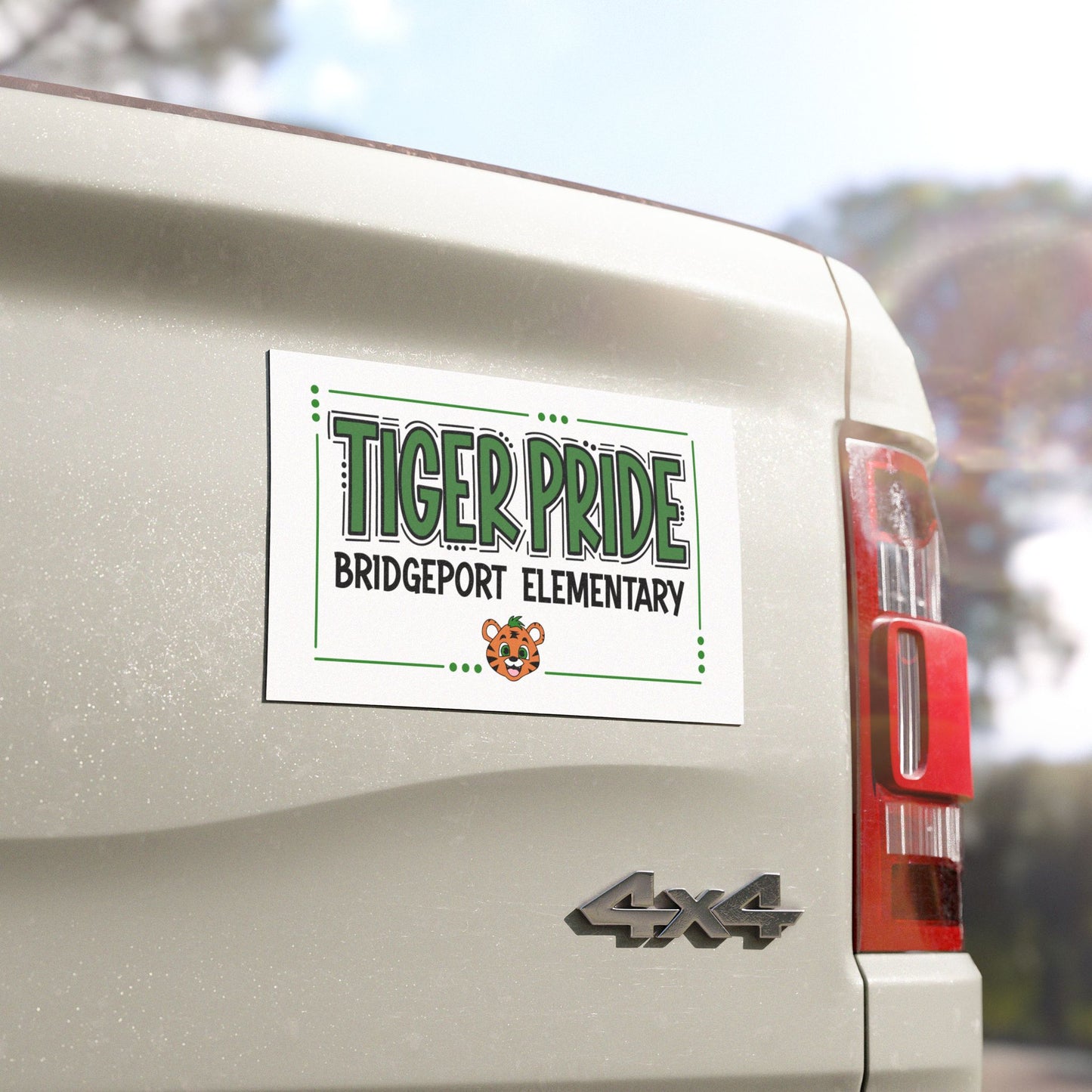 BPE Tiger Pride Car Magnet