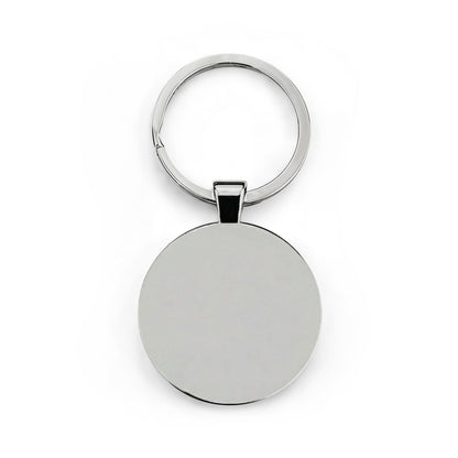 BPE ACCESSORIES Round Stainless Steel Keychain