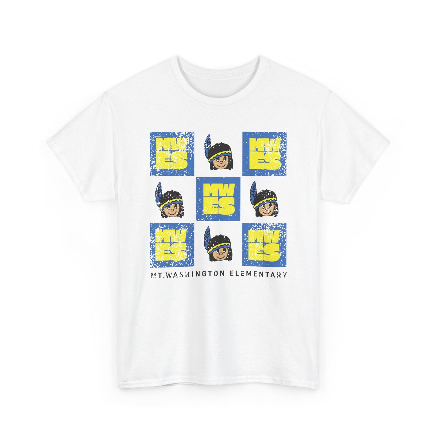 BCPS.MWES Spirit Grid | Spirit Wear Gildan 5000 Tee | Bullitt Co. Braves School Apparel | Bullitt County, Kentucky