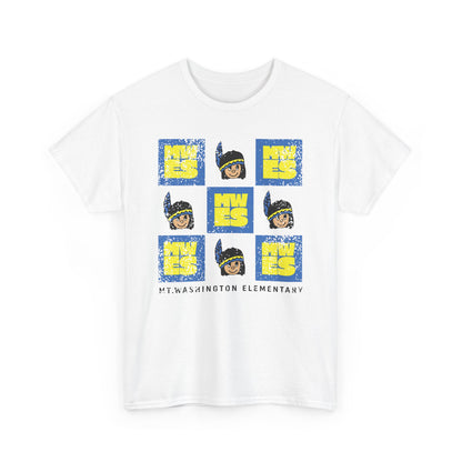 BCPS.MWES Spirit Grid | Spirit Wear Gildan 5000 Tee | Bullitt Co. Braves School Apparel | Bullitt County, Kentucky