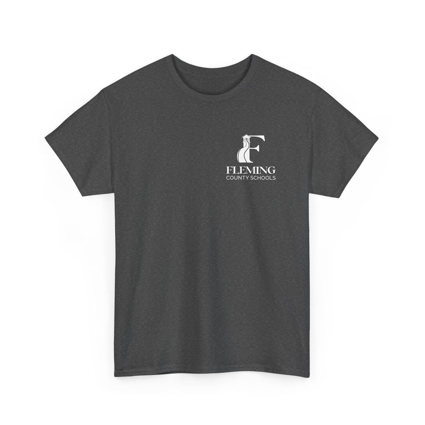 Fleming County Schools - Pocket Logo - Gildan 5000 Tee