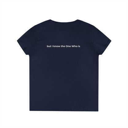 The One Who Saves Tee - הַמּוֹשִׁיעַ — HaMoshia | V-Neck