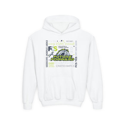 FCS Yes! Future Forward Gildan 18500B Youth Hoodie