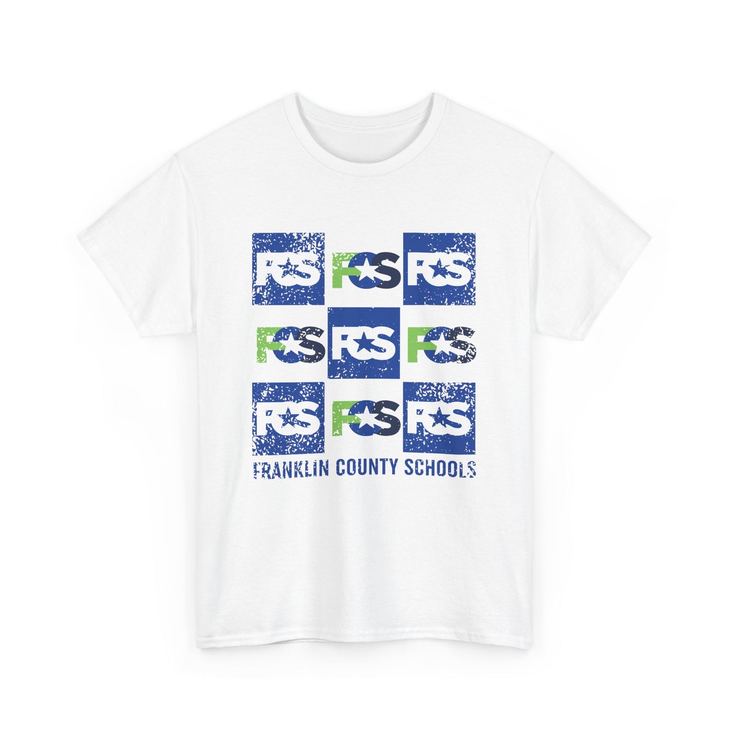 FCS.Spirit Grid.District.Spirit Wear Gildan 5000 Tee | Franklin Co School Apparel | Franklin County, Kentucky