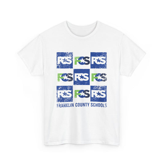 FCS.Spirit Grid.District.Spirit Wear Gildan 5000 Tee | Franklin Co School Apparel | Franklin County, Kentucky
