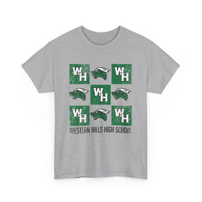FCS.WHHS Spirit Grid | Spirit Wear Gildan 5000 Tee | Franklin Co Wolverine School Apparel | Franklin County, Kentucky