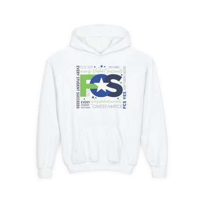 FCS Yes! | Spirit Wear | School Pride Gildan 18500B Youth Hoodie | Frankfort, KY School Apparel