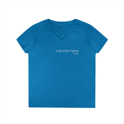 The One Who Saves Tee - הַמּוֹשִׁיעַ — HaMoshia | V-Neck