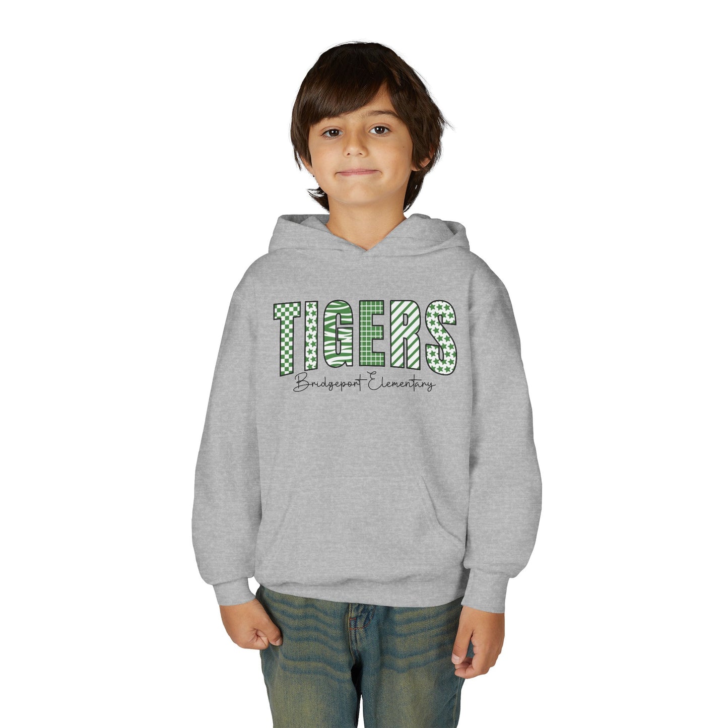 BPE YOUTH Tiger Patterns Hooded Sweatshirt