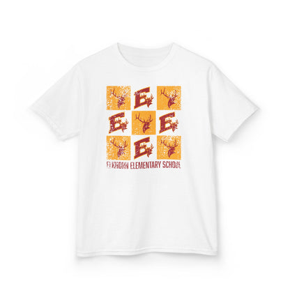 FCS.EES Spirit Grid | Spirit Wear Gildan 5000B (Youth Tee) | Franklin Co Elks School Apparel | Franklin County, Kentucky