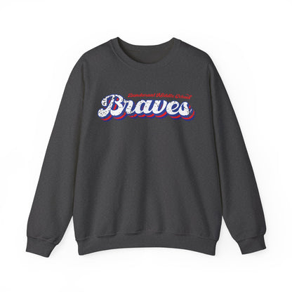 FCS.BMS Bondurant Braves | Spirit Wear | School Pride Gildan 18000 Crewneck Sweatshirt Braves | Frankfort, KY School Apparel