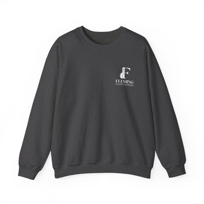 Fleming County Schools - Pocket Logo - Unisex Crewneck Sweatshirt