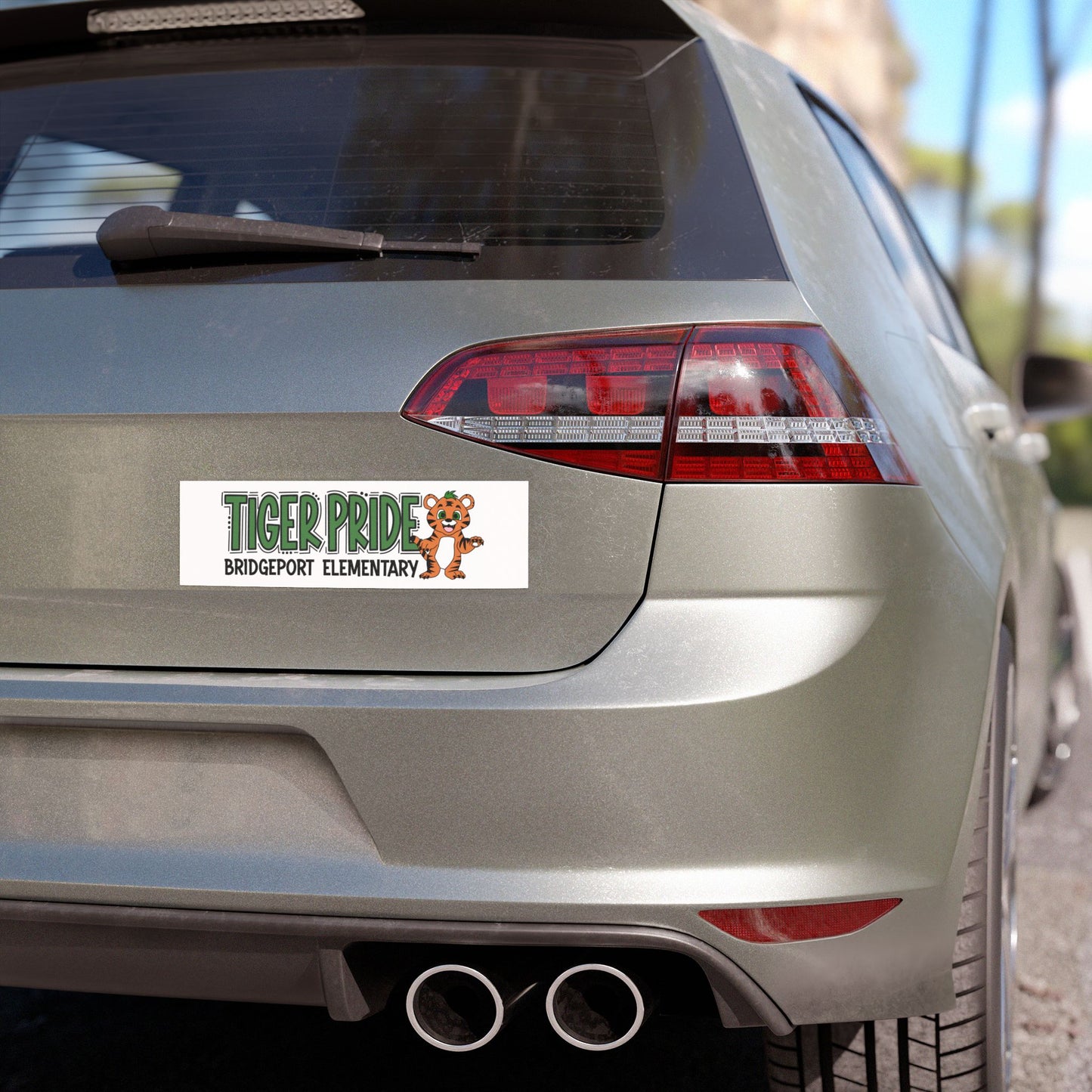 BPE Tiger Pride Car Magnet