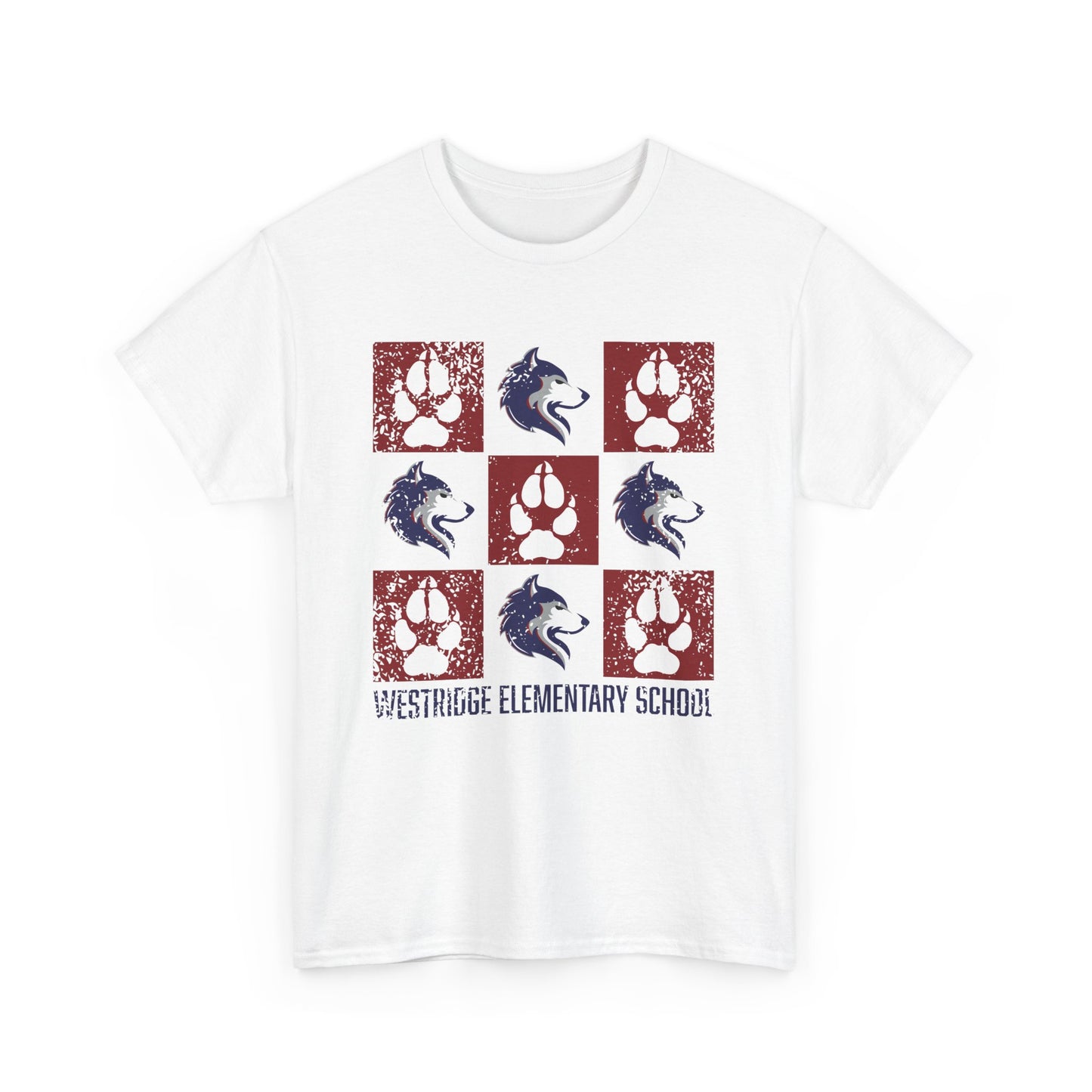 FCS.WRE Spirit Grid | Spirit Wear Gildan 5000 Tee | Franklin Co Wolves School Apparel | Franklin County, Kentucky