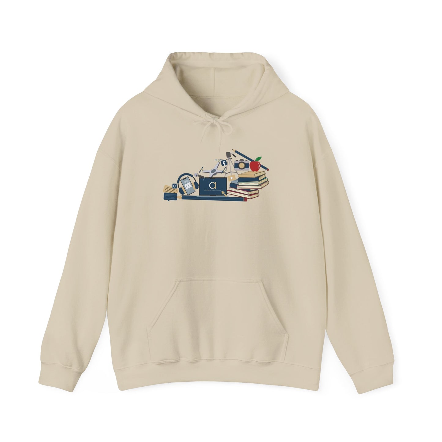 Alchemy Collab | Gildan 18500 Unisex Heavy Blend™ Hooded Sweatshirt | School Apparel