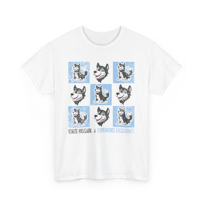 OCS.IgnitePassion.HES | Spirit Wear | School Pride Gildan 5000 Tee | Oldham Co Huskies School Apparel | Oldham County, Kentucky