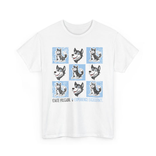 OCS.IgnitePassion.HES | Spirit Wear | School Pride Gildan 5000 Tee | Oldham Co Huskies School Apparel | Oldham County, Kentucky