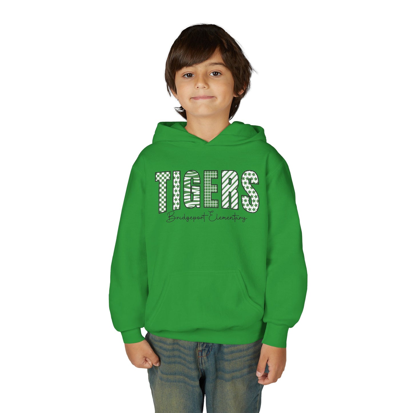 BPE YOUTH Tiger Patterns Hooded Sweatshirt