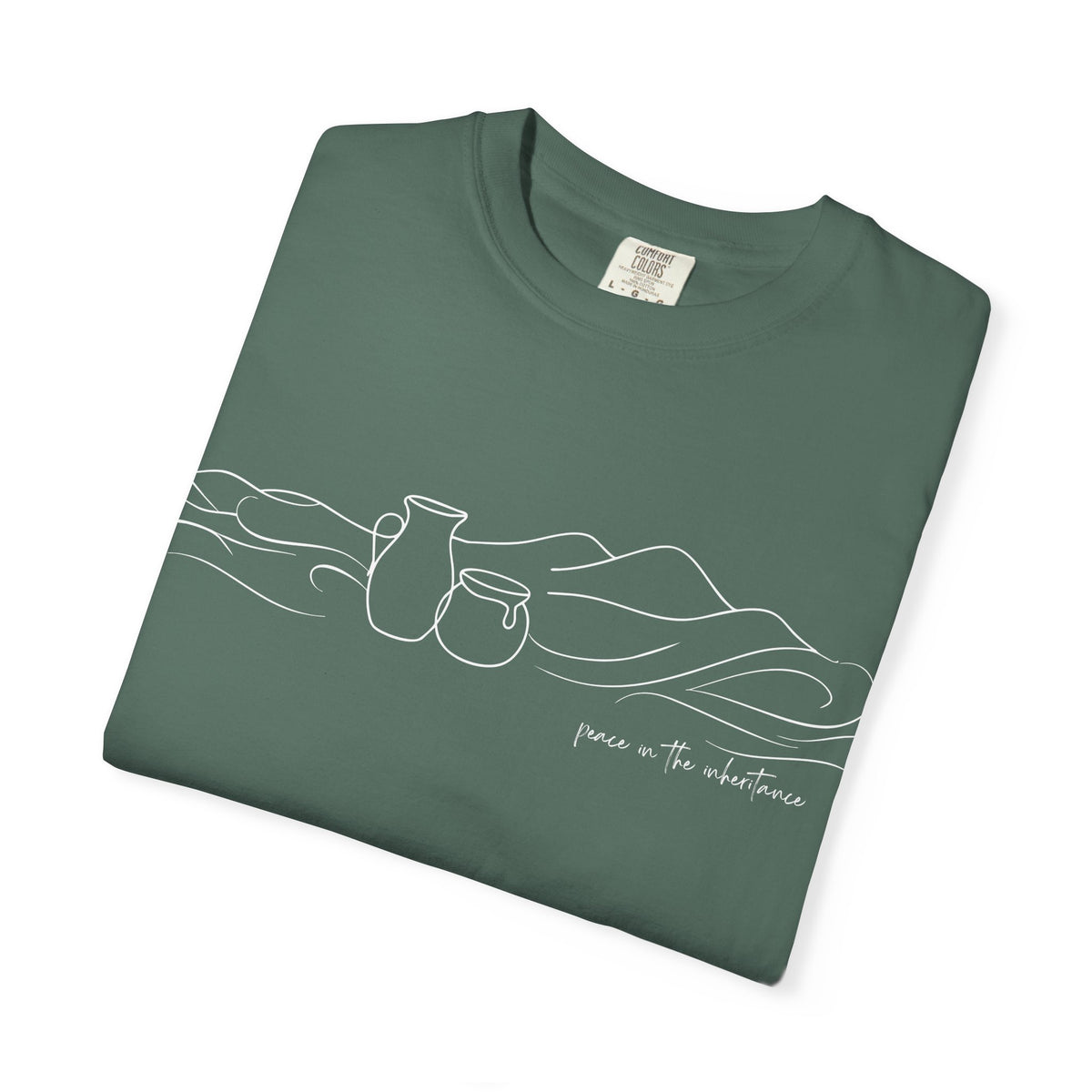 Peace in the Inheritance.Jacob.Comfort Colors Tee 1717
