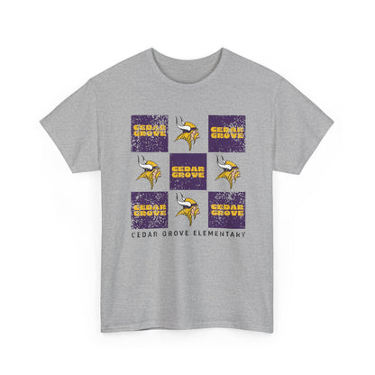 BCPS.CGES Spirit Grid | Spirit Wear Gildan 5000 Tee | Bullitt Co Vikings School Apparel | Bullitt County, Kentucky