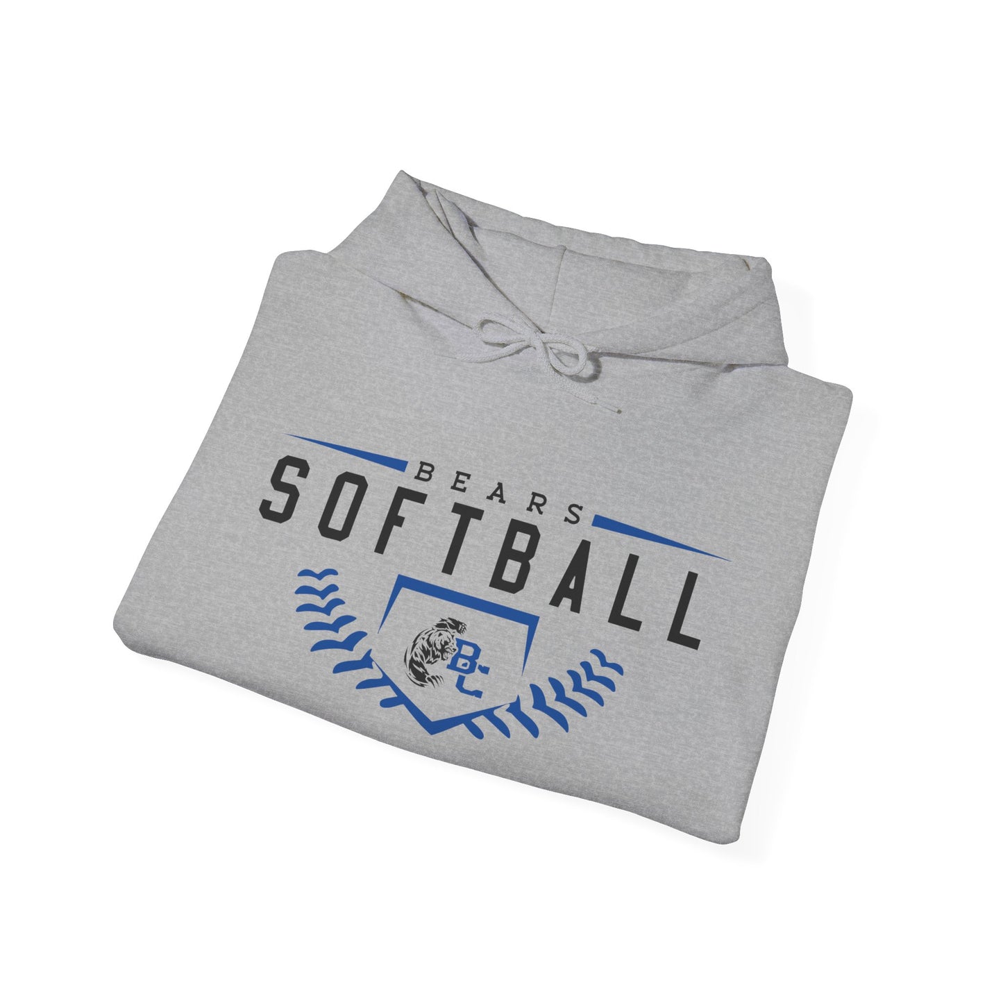 BEARS SOFTBALL.Unisex Heavy Blend™ Hooded Sweatshirt