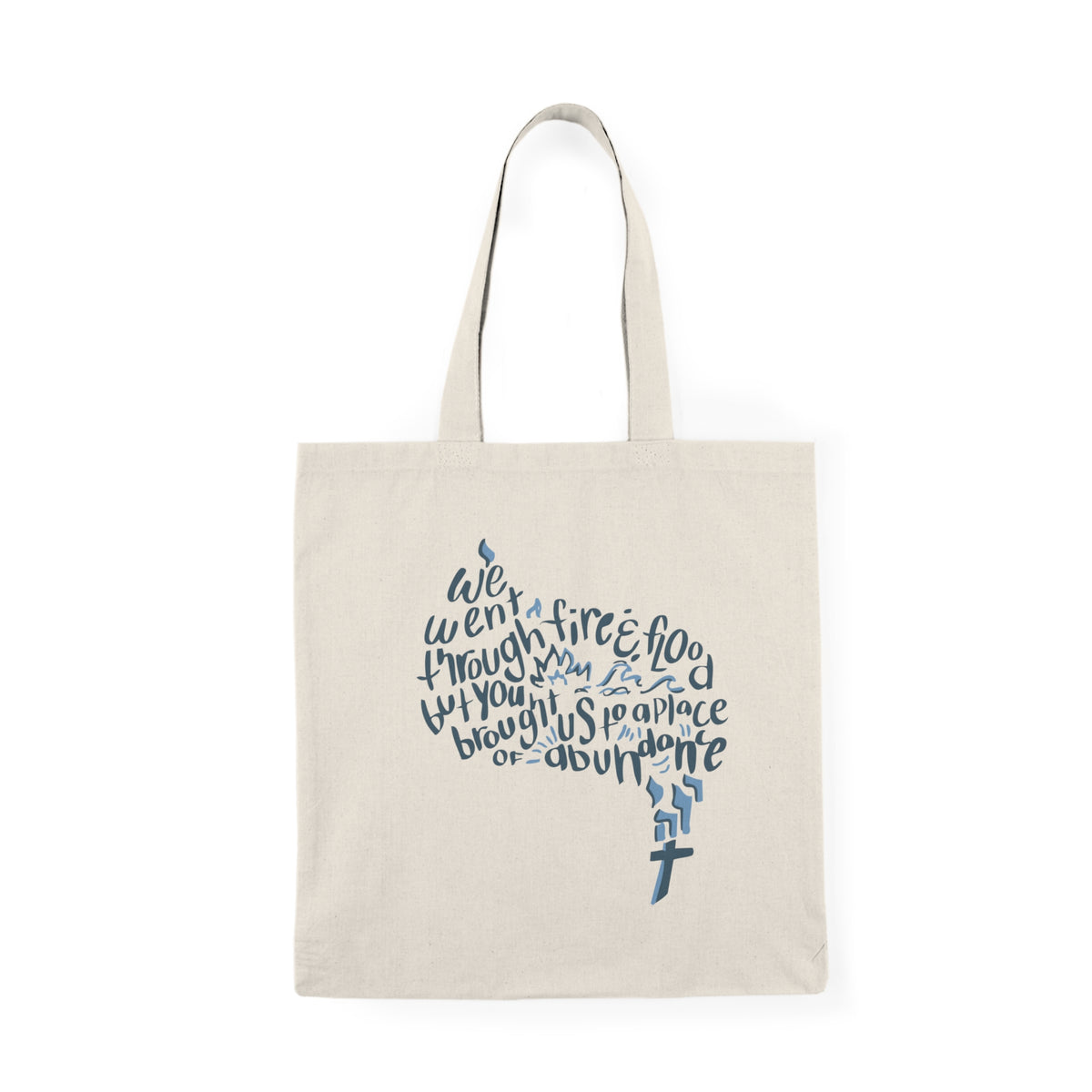 Fire+Flood.Natural Tote Bag