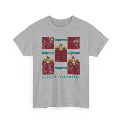 BCPS.BES Spirit Grid | Spirit Wear Gildan 5000 Tee | Bullitt Co Broncos School Apparel | Bullitt County, Kentucky