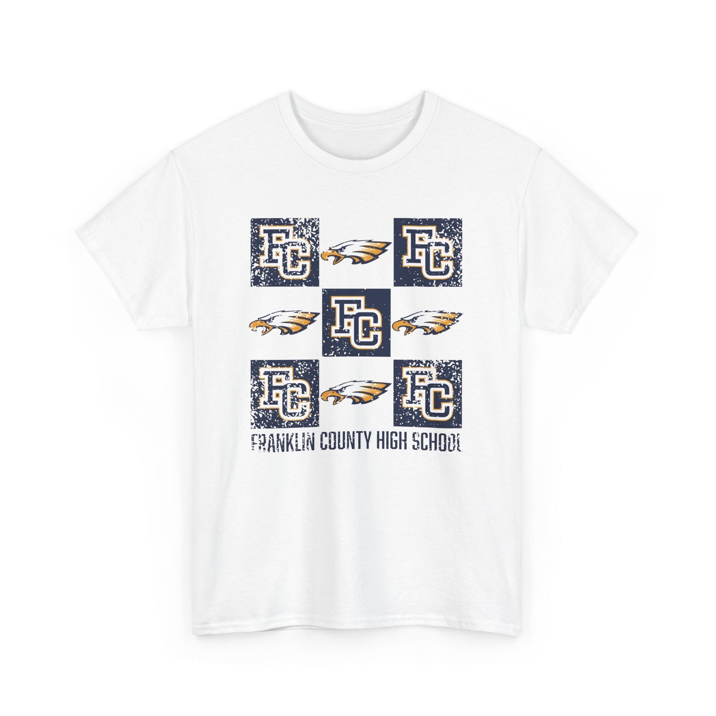 FCS.FCHS Spirit Grid | Spirit Wear Gildan 5000 Tee | Franklin Co Flyer School Apparel | Franklin County, Kentucky