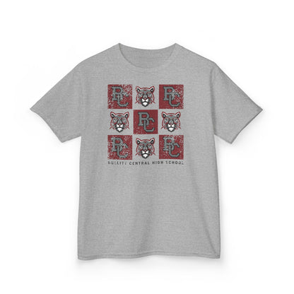 BCPS.BCHS Spirit Grid | Spirit Wear | School Pride Gildan 5000B | Bullitt Central Cougars | Bullitt County, Kentucky