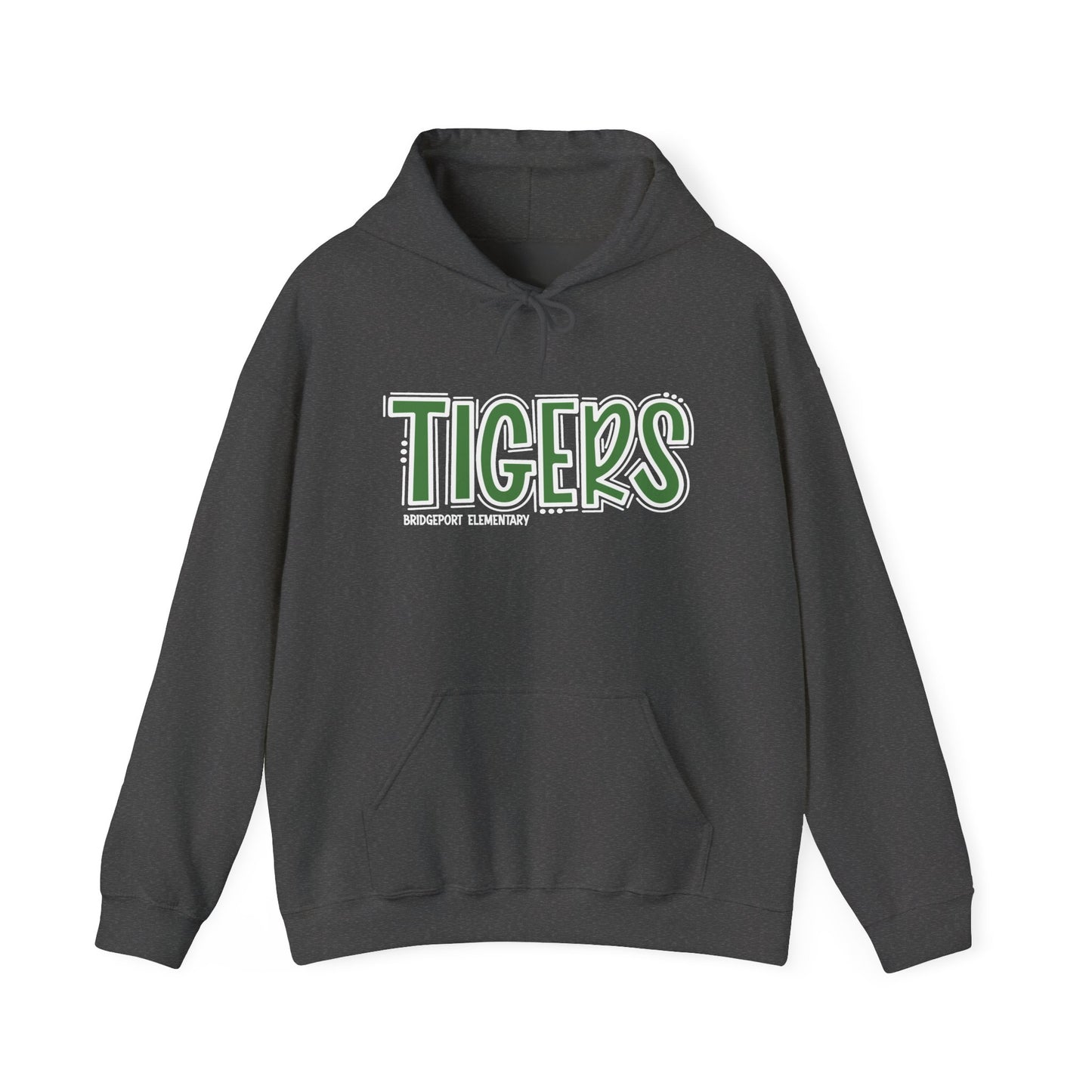 BPE ADULT Unisex Heavy Blend™ Hooded Tigers Sweatshirt