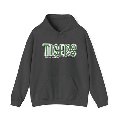 BPE ADULT Unisex Heavy Blend™ Hooded Tigers Sweatshirt