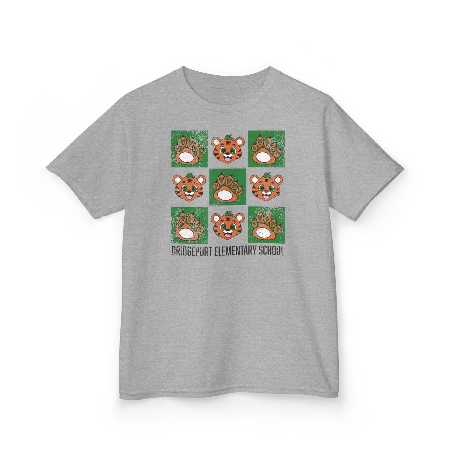 FCS.BPE Spirit Grid | Spirit Wear Gildan 5000B (Youth Tee) | Franklin Co Tigers School Apparel | Franklin County, Kentucky