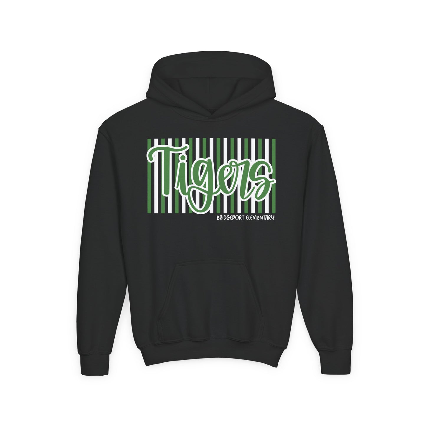 BPE YOUTH Stripe Hooded Sweatshirt
