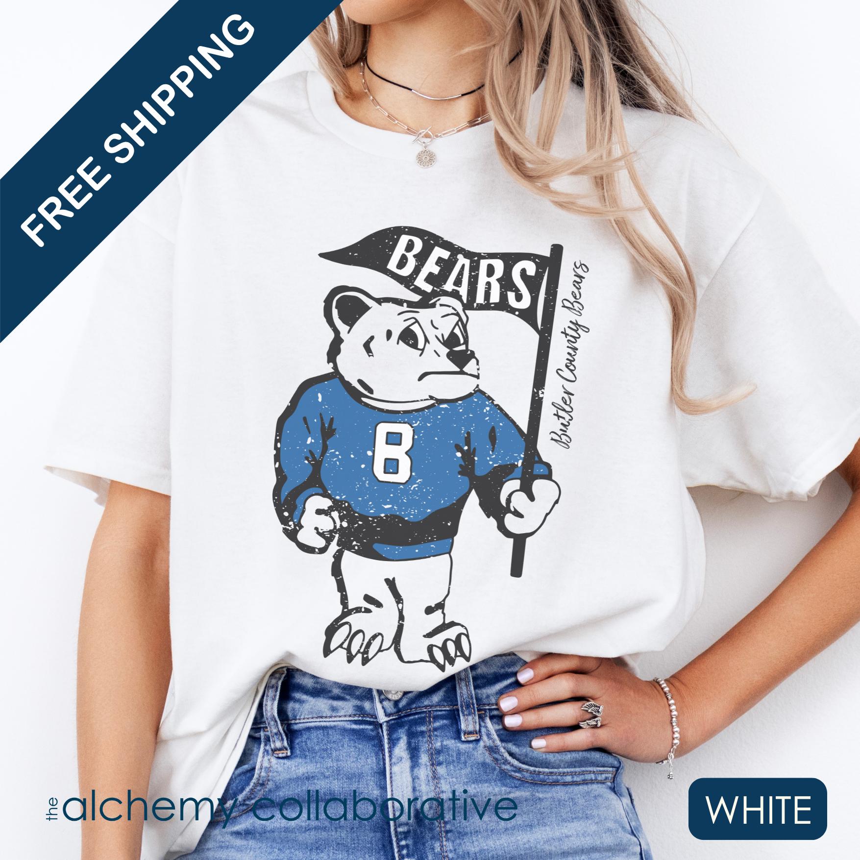 BCS Gildan 5000 Vintage Bear | Spirit Wear | School Pride Vintage Bear | Butler County Kentucky School Apparel