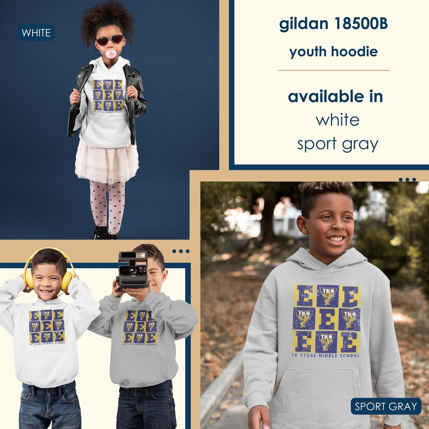 EIS.Spirit Grid.TKS | Spirit Wear | School Pride Multi Listing | T.K. Stone Middle School | Elizabethtown, Kentucky